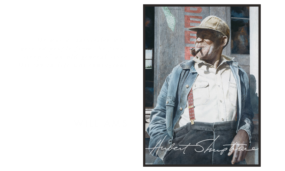 Williams: a portrait by Hubert Shuptrine